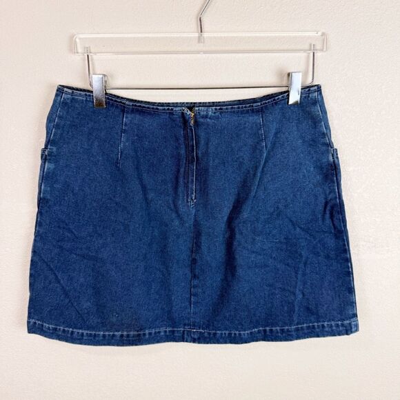 Vintage Guess Denim Jean Mini Skirt Size 32 - Picture 3 of 5